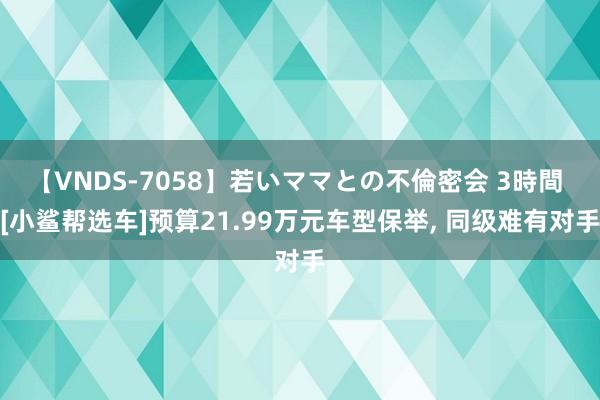 【VNDS-7058】若いママとの不倫密会 3時間 [小鲨帮选车]预算21.99万元车型保举， 同级难有对手